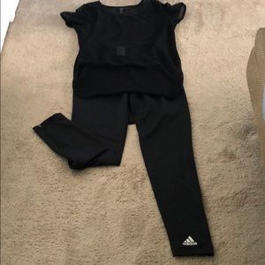Adidas Workout Pants-leggings Size XL